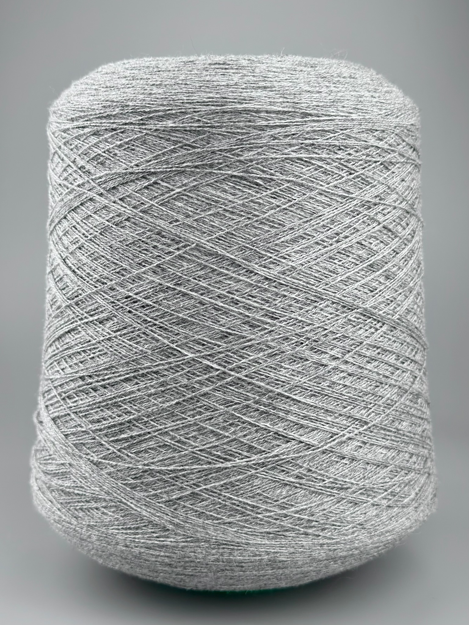 Loro Piana Lana Cash Gargoyle Nm 2/32 – 90 % laine vierge, 10 % cachemire col. Gris Mélange photo 2